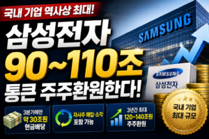 삼성 주주환원 썸네일